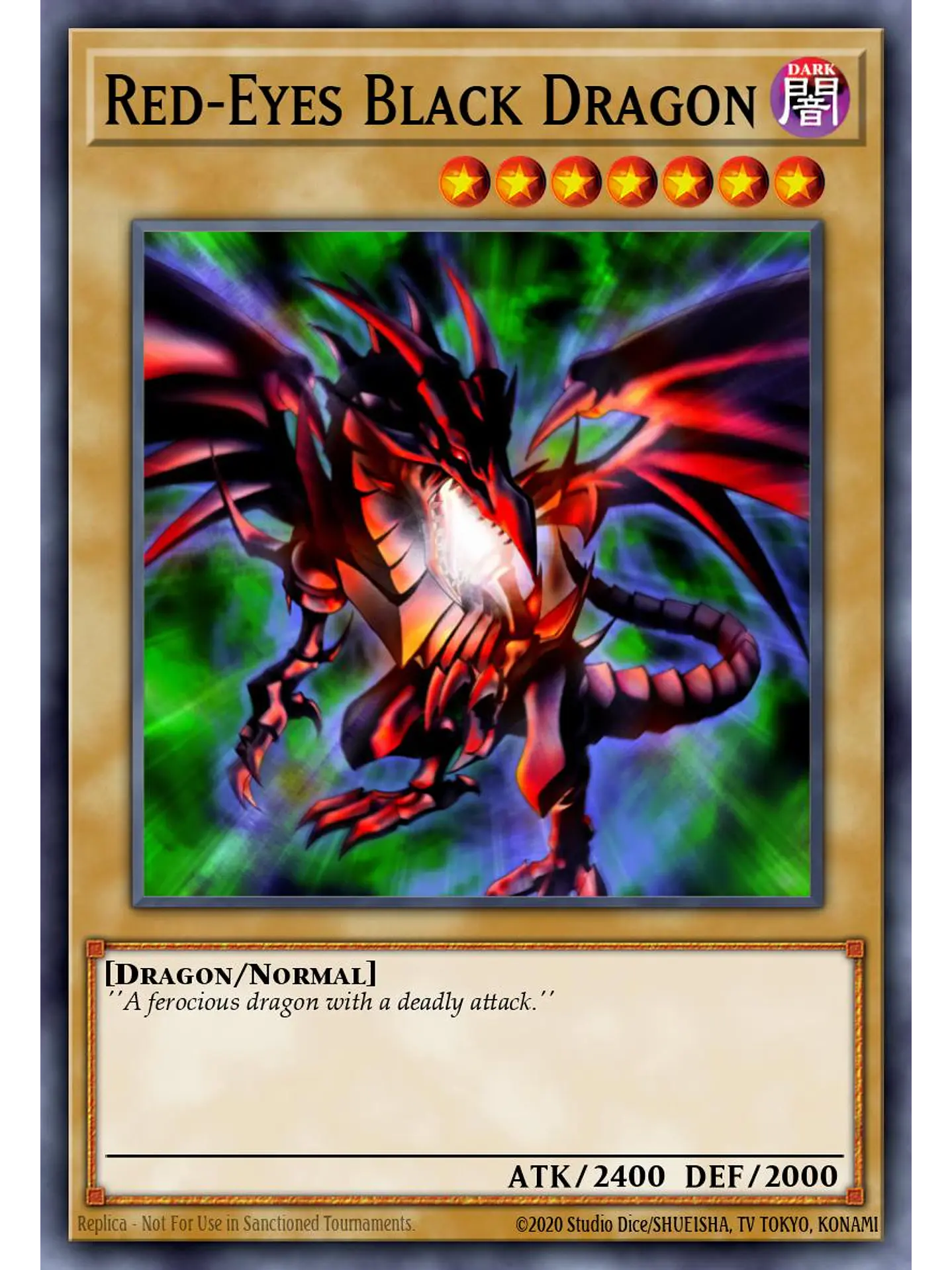 Red-Eyes Black Dragon (4th art) - RA04-EN109 - Platinum Secret Rare 1