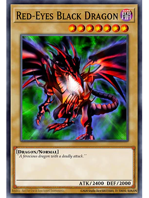 Red-Eyes Black Dragon (4th art) - RA04-EN109 - Platinum Secret Rare