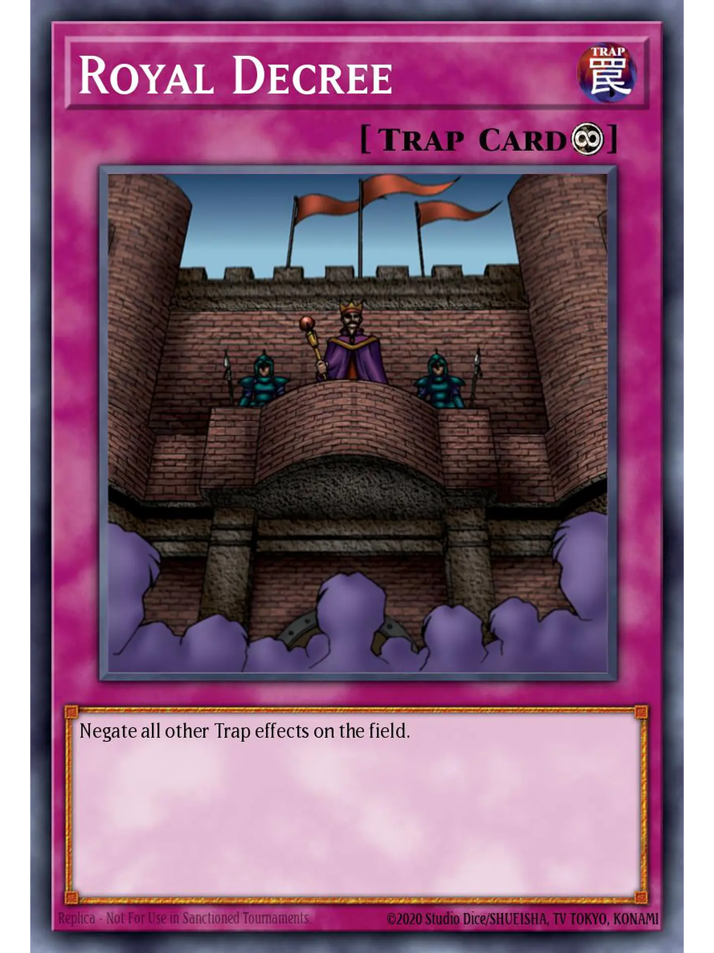 Royal Decree - RA04-EN113 - Platinum Secret Rare 1