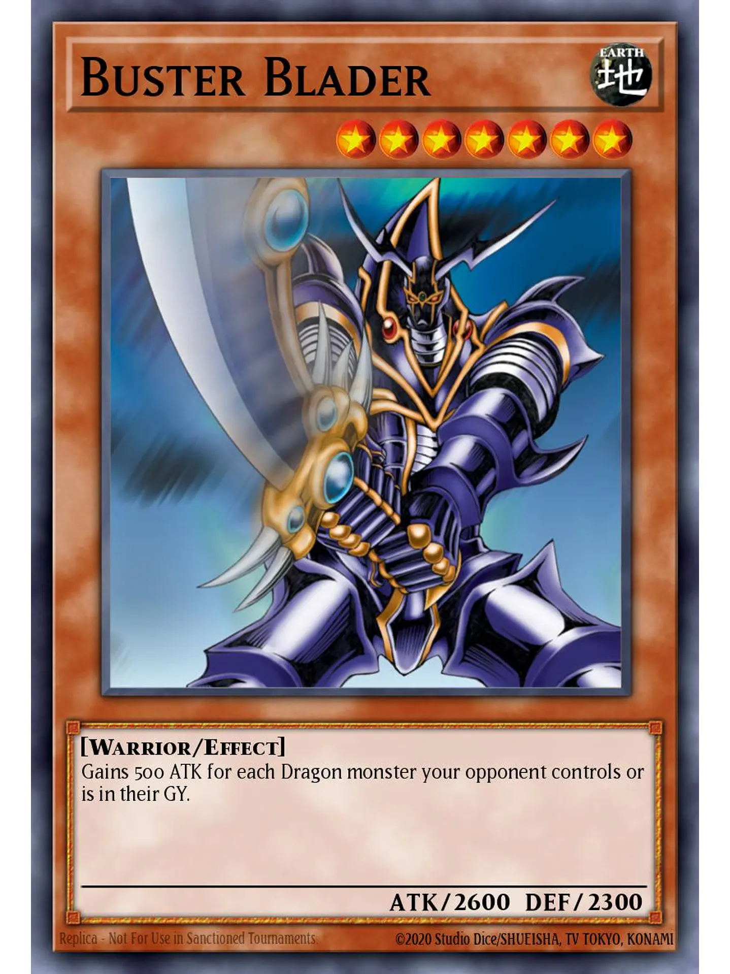 Buster Blader - RA04-EN115 - Platinum Secret Rare 1