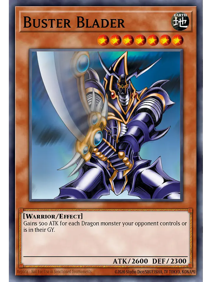 Buster Blader - RA04-EN115 - Platinum Secret Rare 1