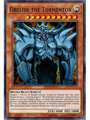Obelisk the Tormentor - RA04-EN116 - Platinum Secret Rare
