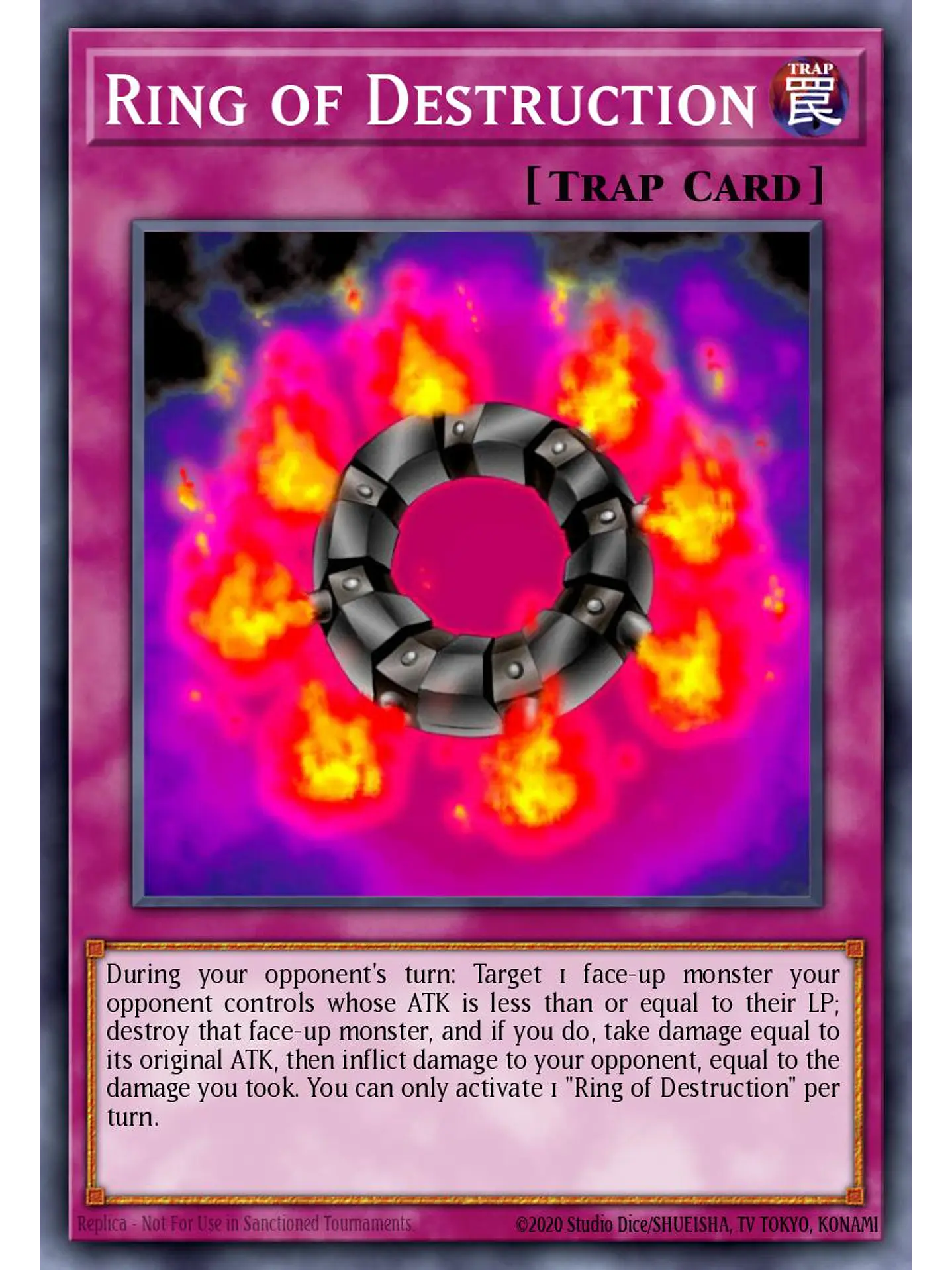Ring of Destruction - RA04-EN119 - Platinum Secret Rare 1
