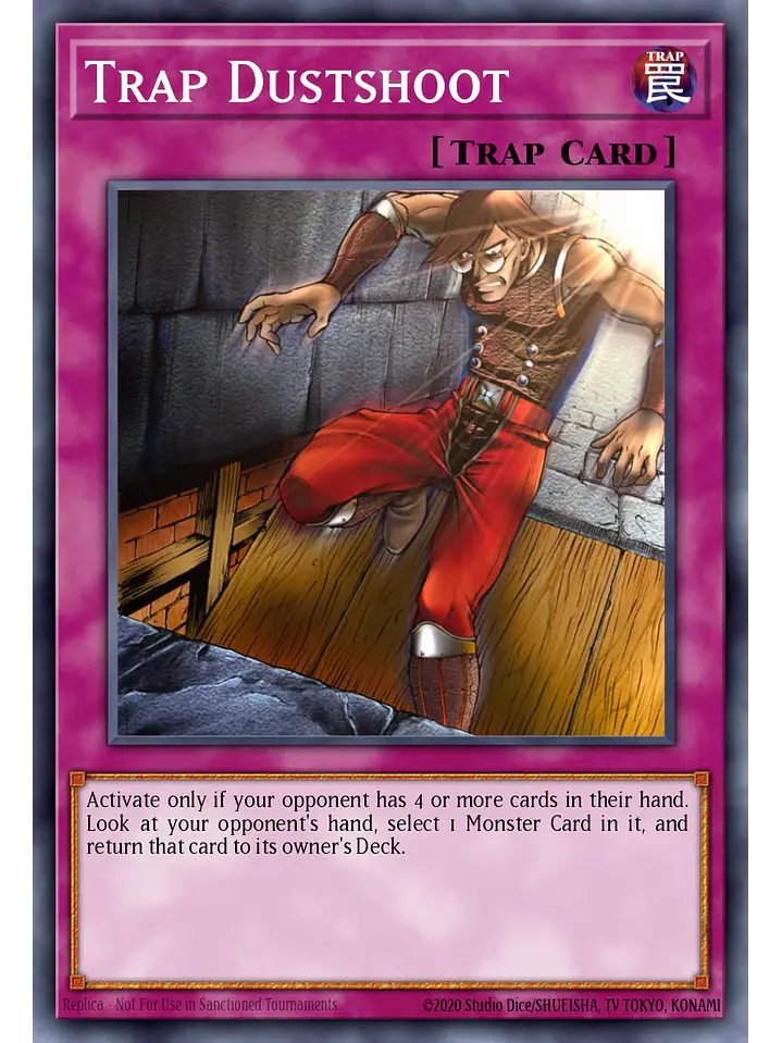 Trap Dustshoot - RA04-EN121 - Platinum Secret Rare 1