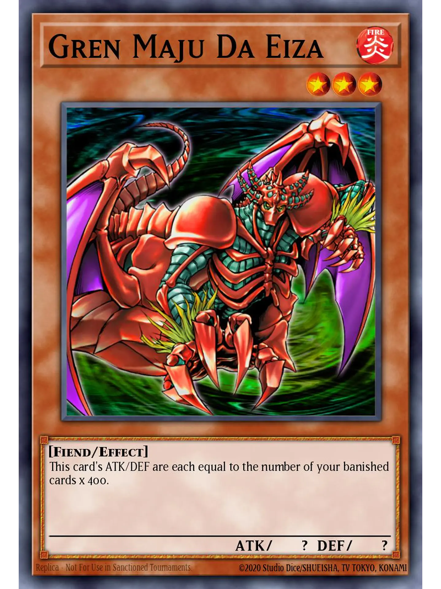 Gren Maju Da Eiza - RA04-EN124 - Platinum Secret Rare 1