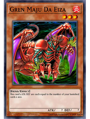 Gren Maju Da Eiza - RA04-EN124 - Platinum Secret Rare