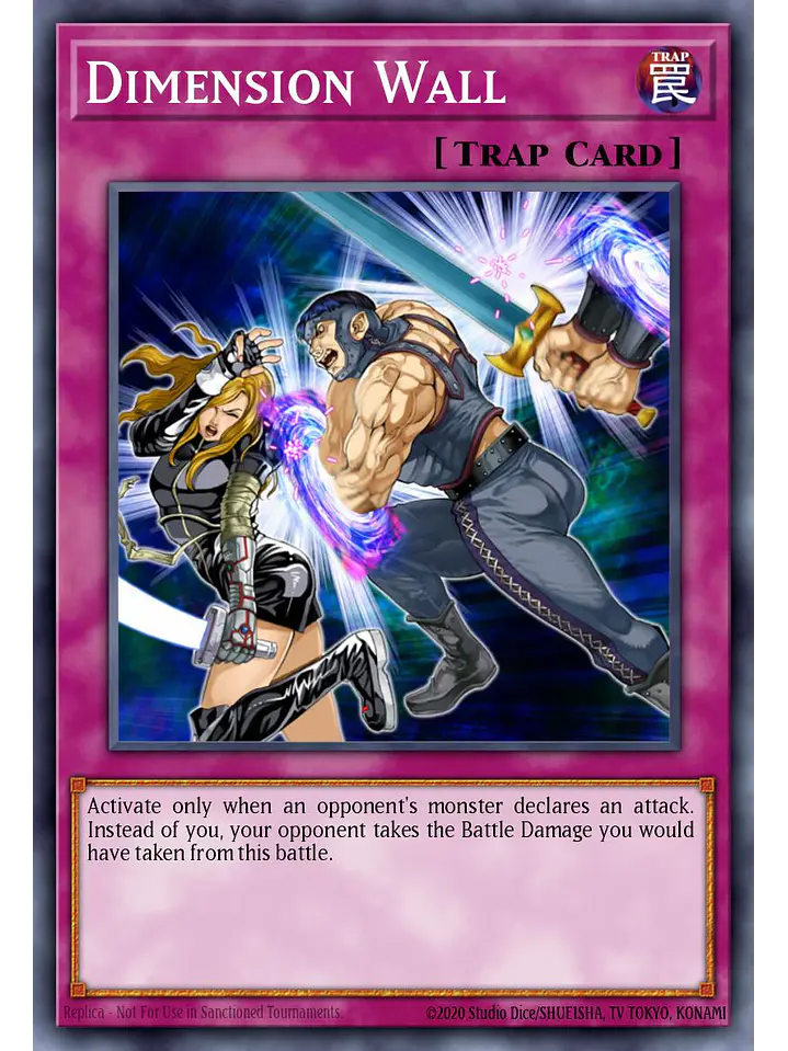 Dimension Wall - RA04-EN127 - Platinum Secret Rare 1