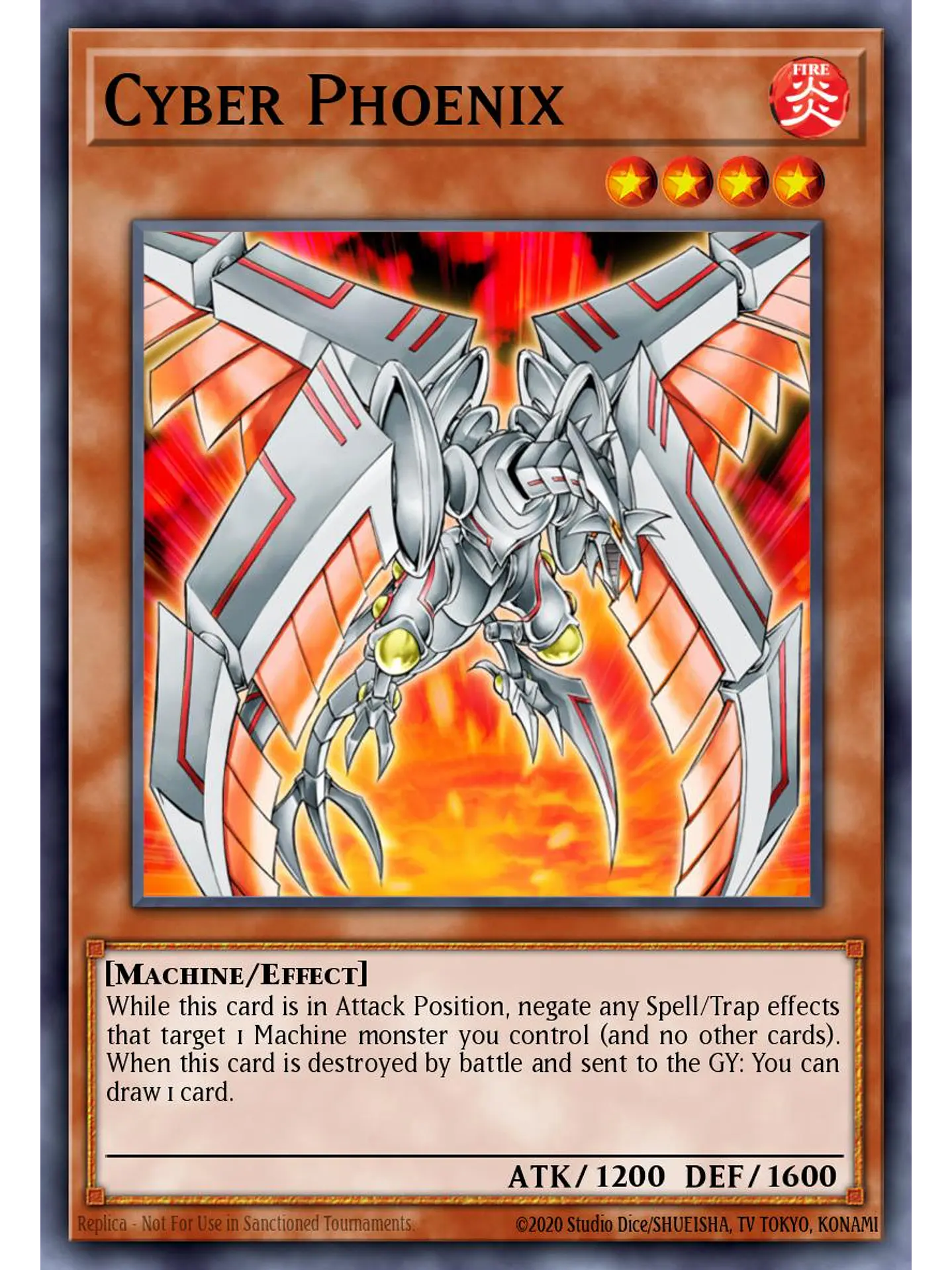 Cyber Phoenix - RA04-EN129 - Platinum Secret Rare 1