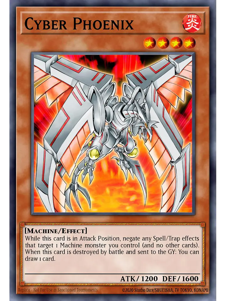 Cyber Phoenix - RA04-EN129 - Platinum Secret Rare 1