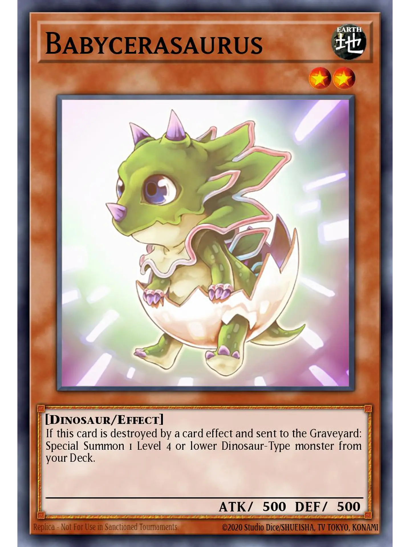 Babycerasaurus - RA04-EN131 - Platinum Secret Rare 1