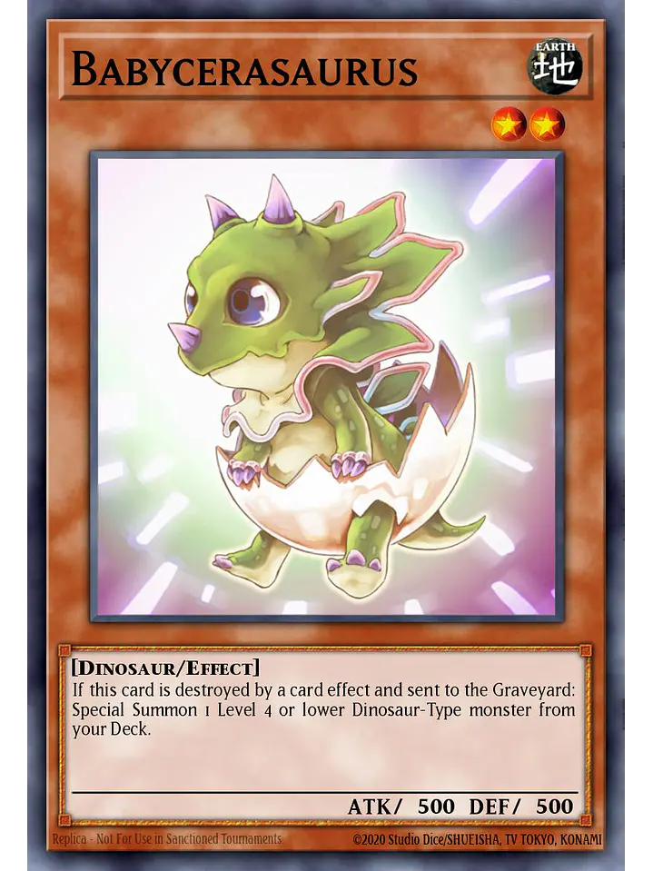 Babycerasaurus - RA04-EN131 - Platinum Secret Rare 1