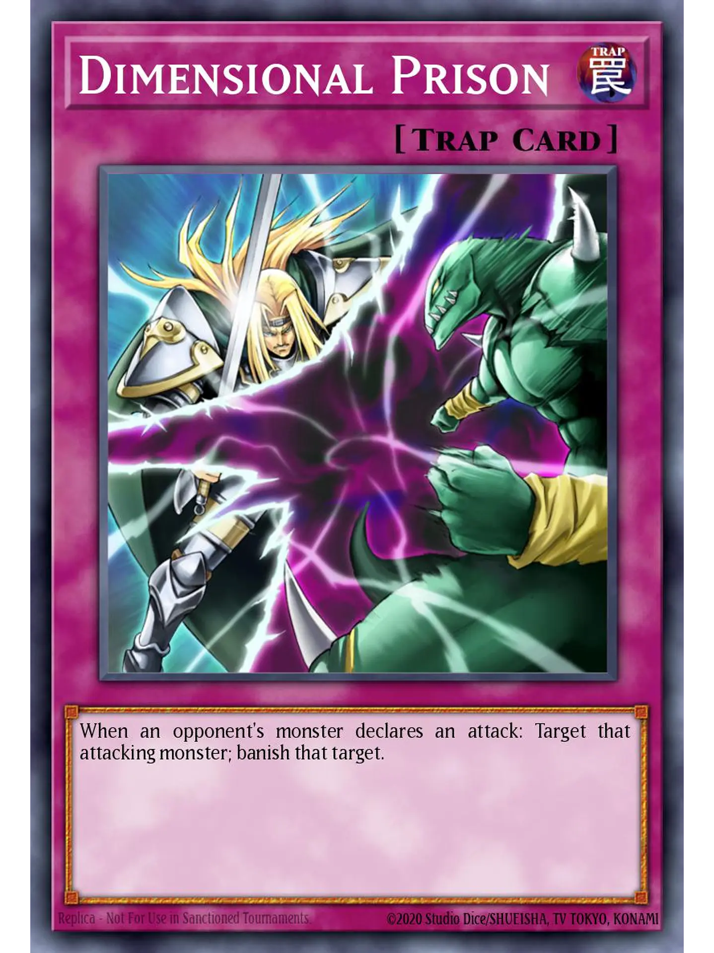 Dimensional Prison - RA04-EN132 - Platinum Secret Rare 1