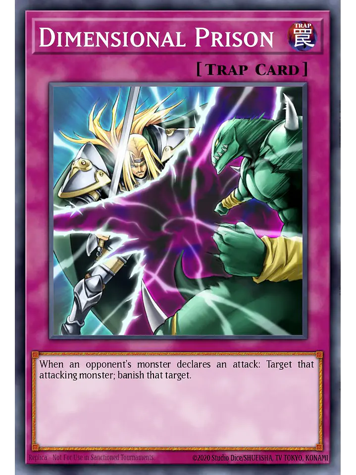 Dimensional Prison - RA04-EN132 - Platinum Secret Rare 1