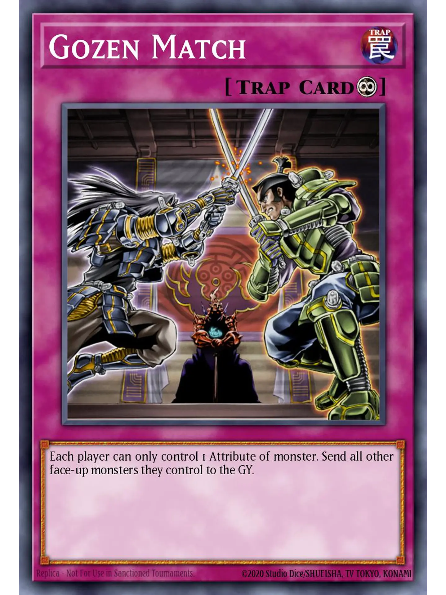 Gozen Match - RA04-EN134 - Platinum Secret Rare 1