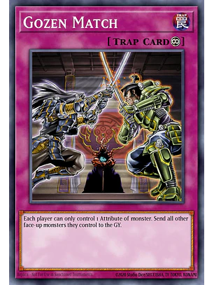 Gozen Match - RA04-EN134 - Platinum Secret Rare