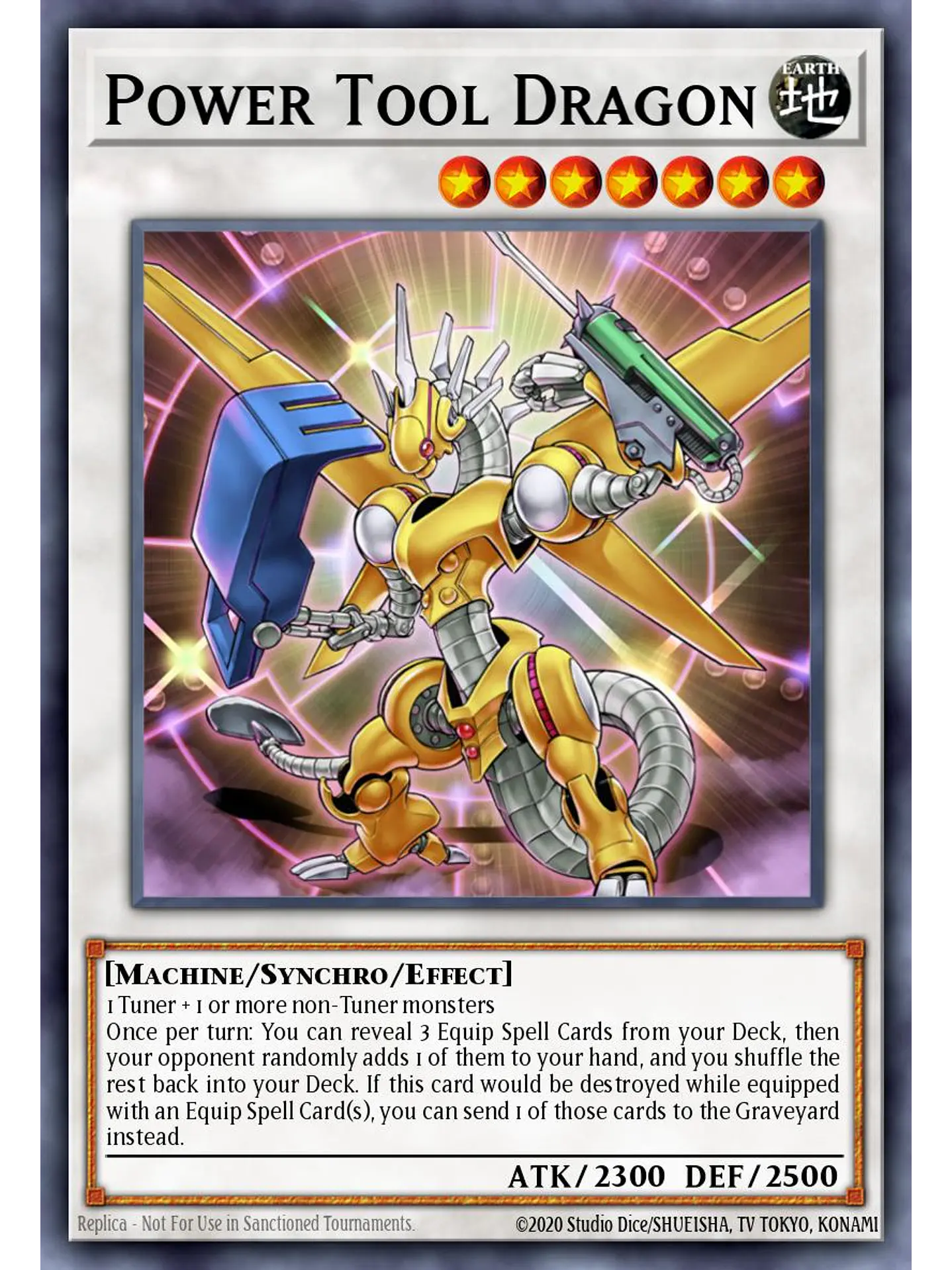 Power Tool Dragon - RA04-EN135 - Platinum Secret Rare 1