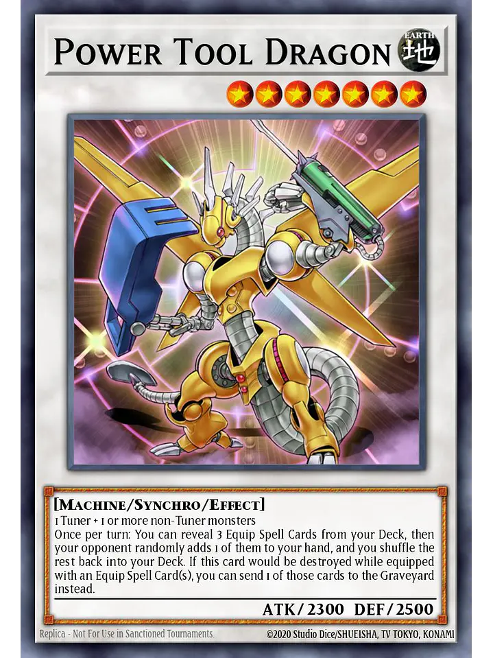 Power Tool Dragon - RA04-EN135 - Platinum Secret Rare 1