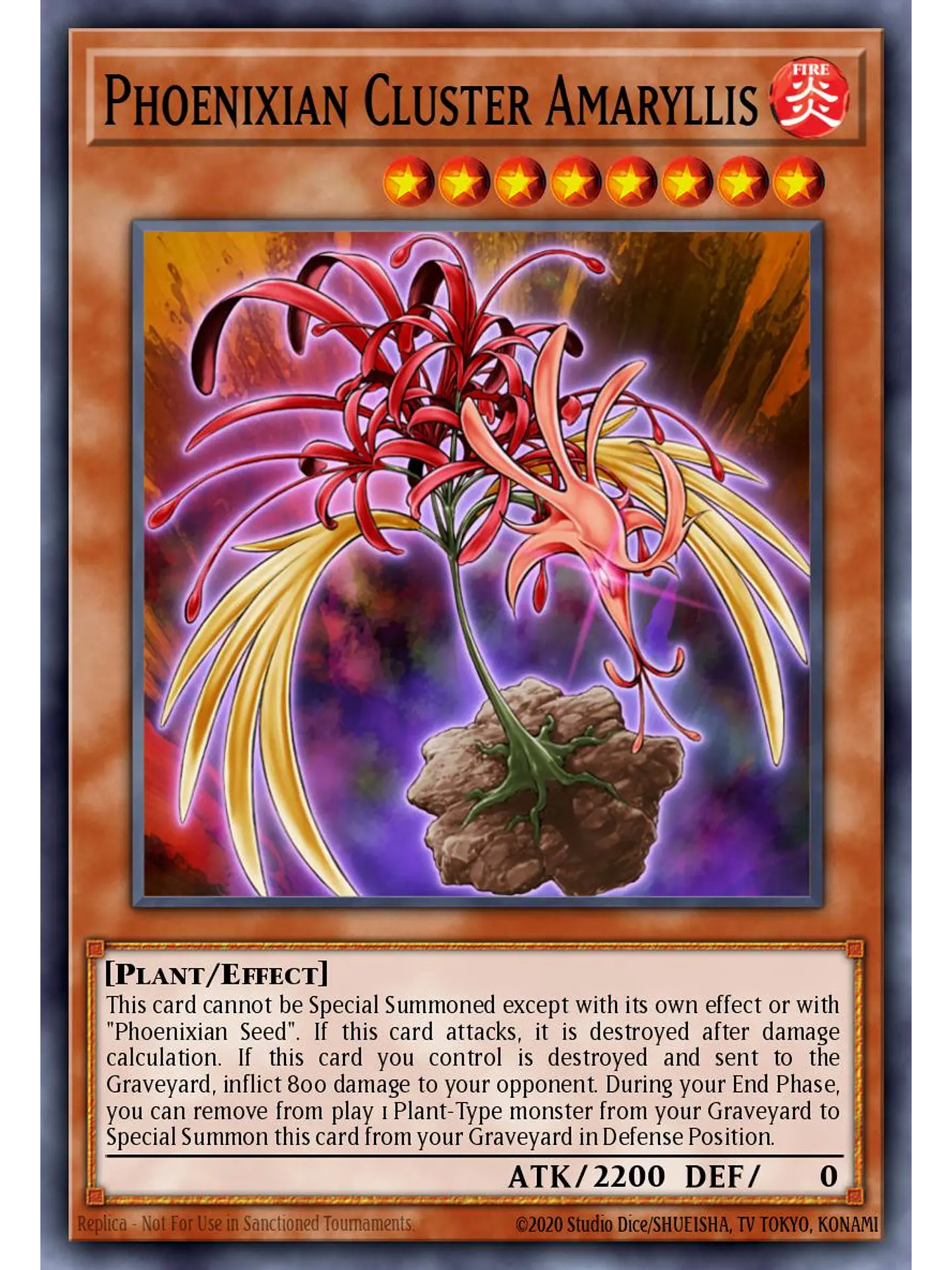 Phoenixian Cluster Amaryllis - RA04-EN136 - Platinum Secret Rare 1