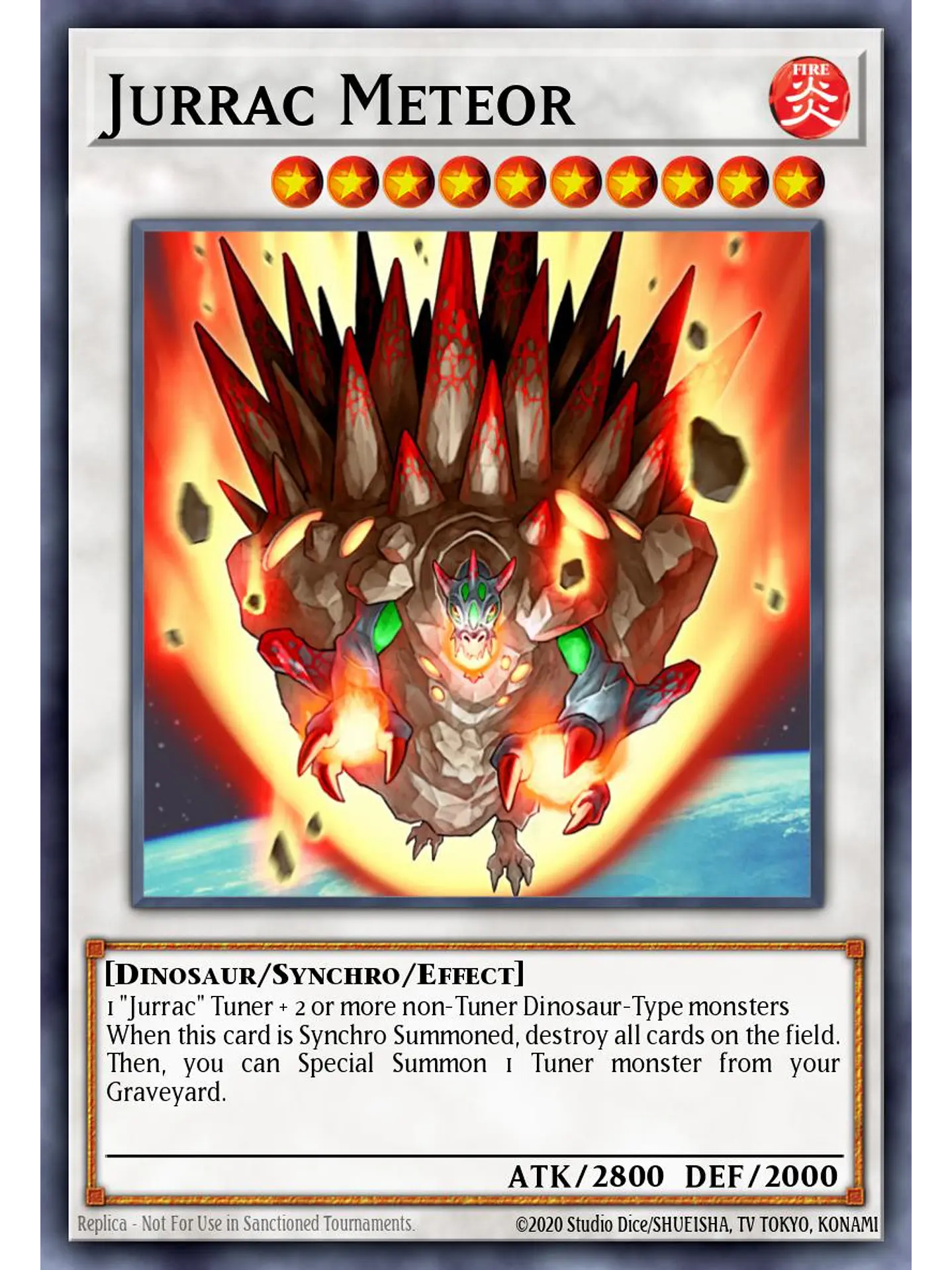 Jurrac Meteor - RA04-EN139 - Platinum Secret Rare 1