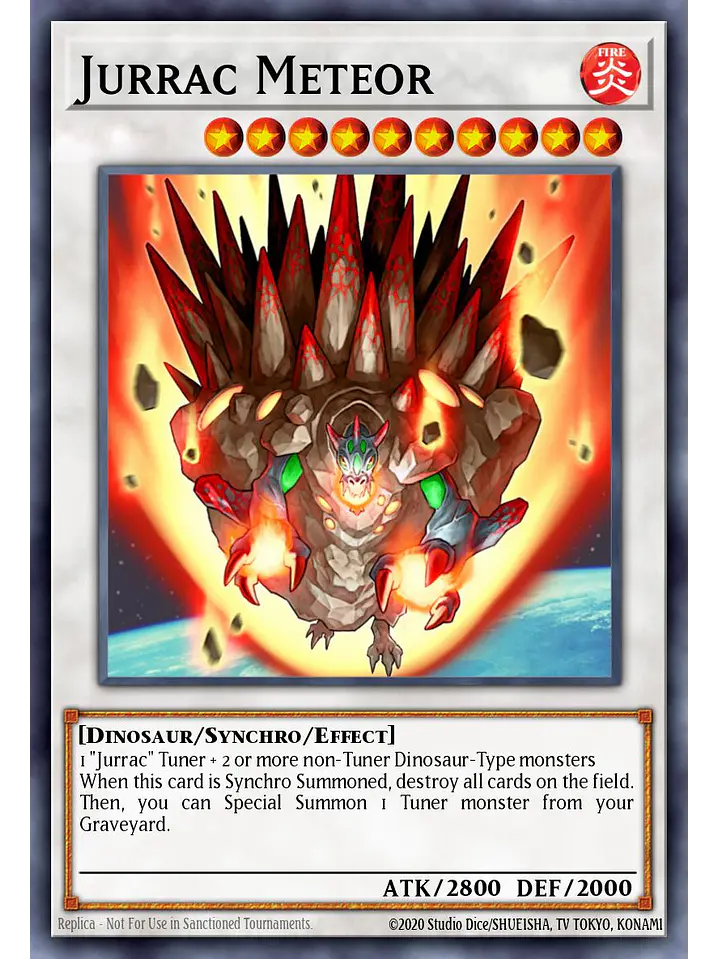 Jurrac Meteor - RA04-EN139 - Platinum Secret Rare 1