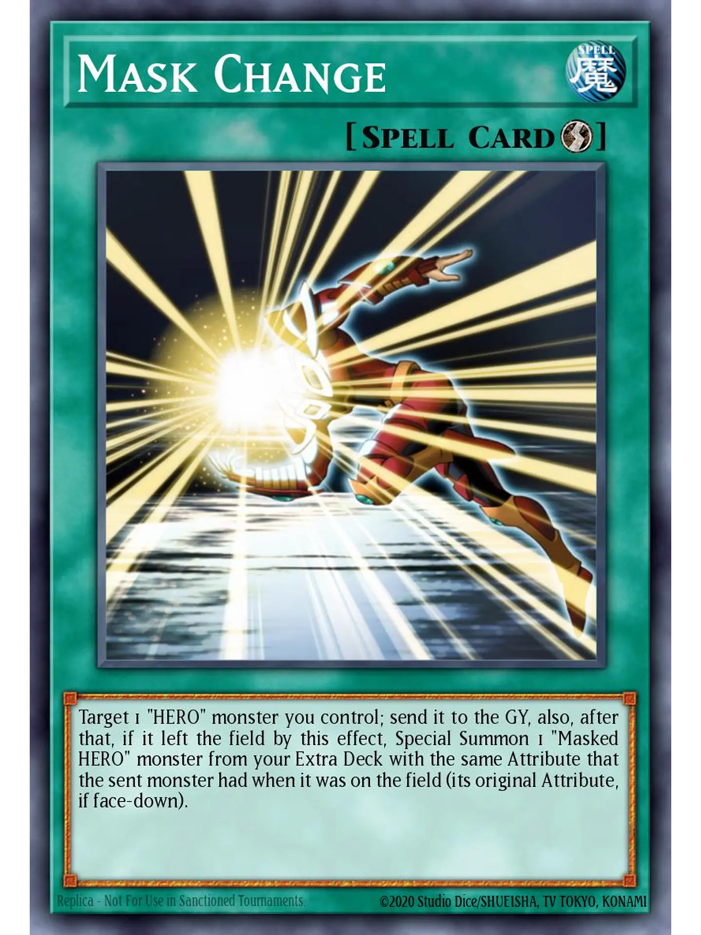 Mask Change - RA04-EN142 - Platinum Secret Rare 1