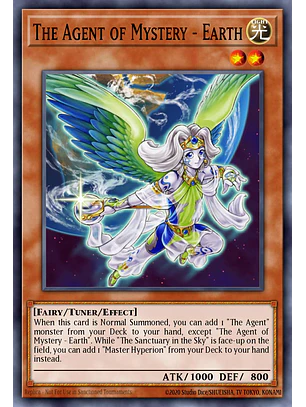 The Agent of Mystery – Earth - RA04-EN146 - Platinum Secret Rare
