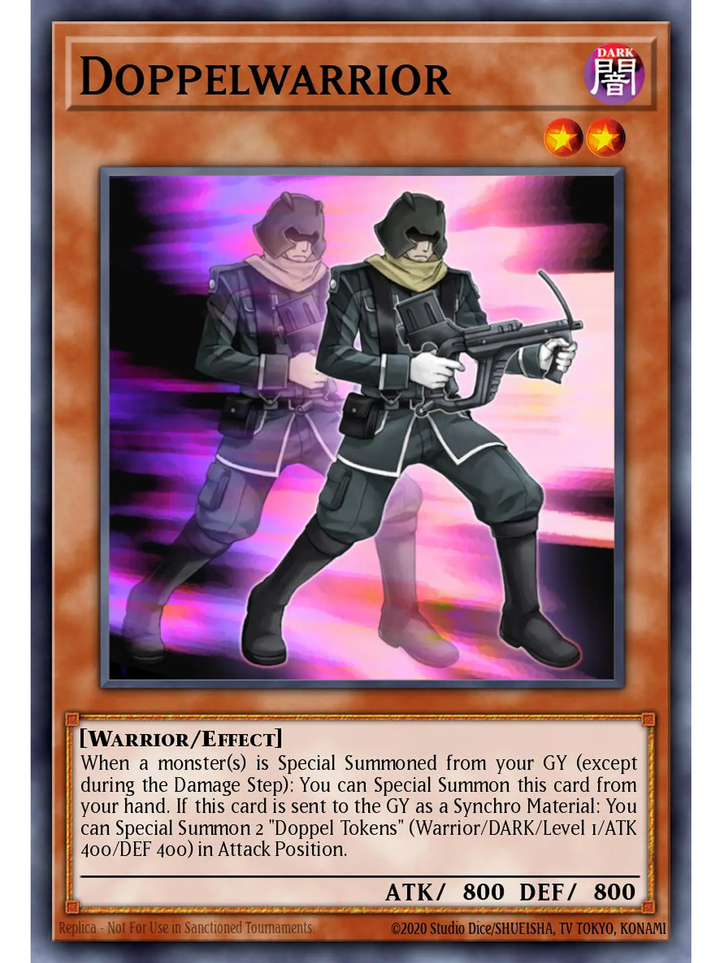 Doppelwarrior - RA04-EN147 - Platinum Secret Rare 1