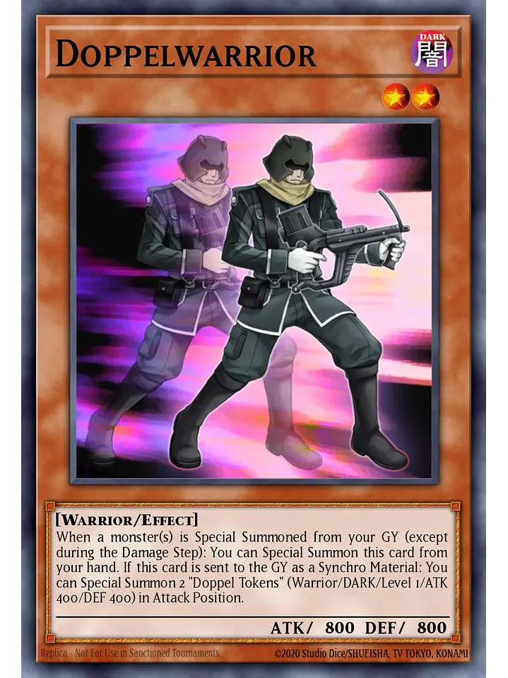 Doppelwarrior - RA04-EN147 - Platinum Secret Rare 1