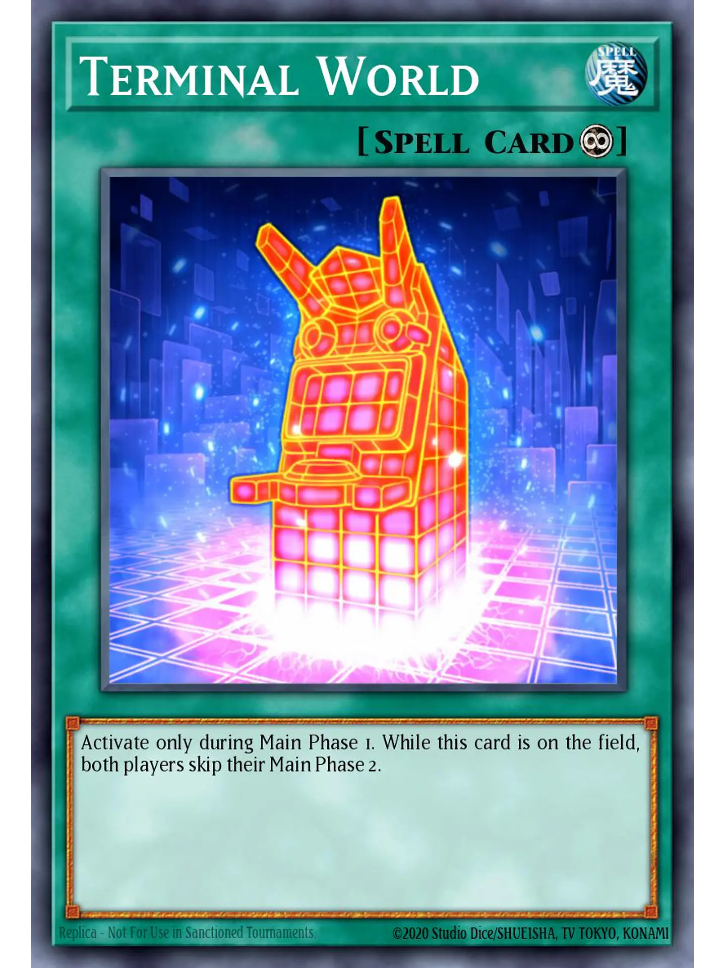 Terminal World - RA04-EN148 - Platinum Secret Rare 1