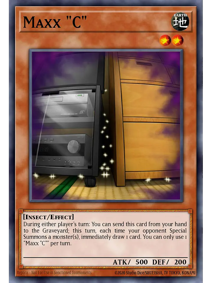 Maxx “C” - RA04-EN150 - Platinum Secret Rare 1