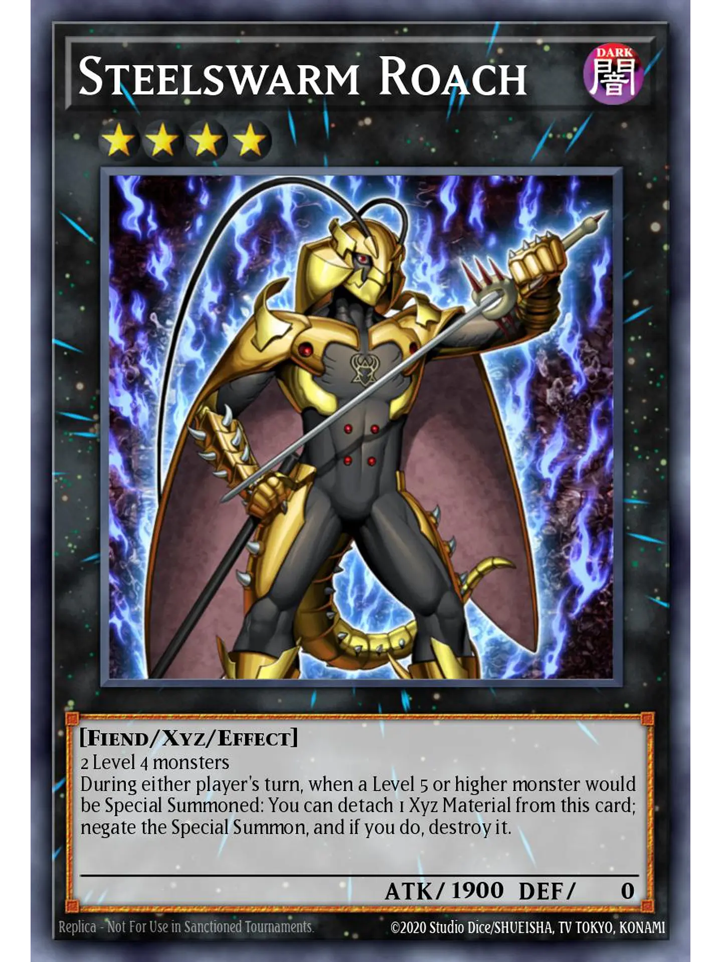 Steelswarm Roach - RA04-EN151 - Platinum Secret Rare 1
