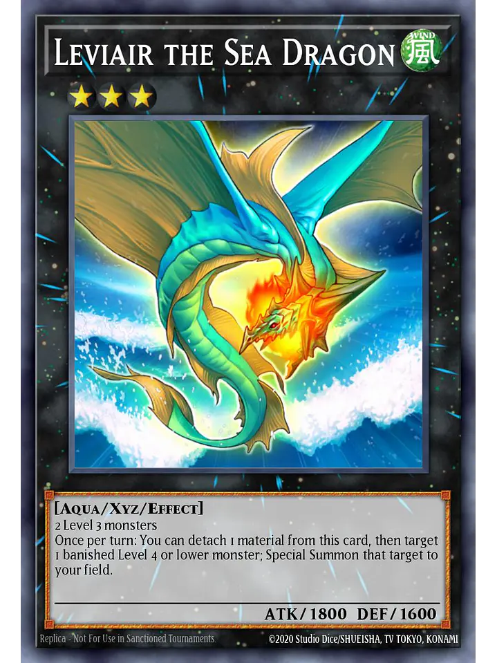 Leviair the Sea Dragon - RA04-EN155 - Platinum Secret Rare 1