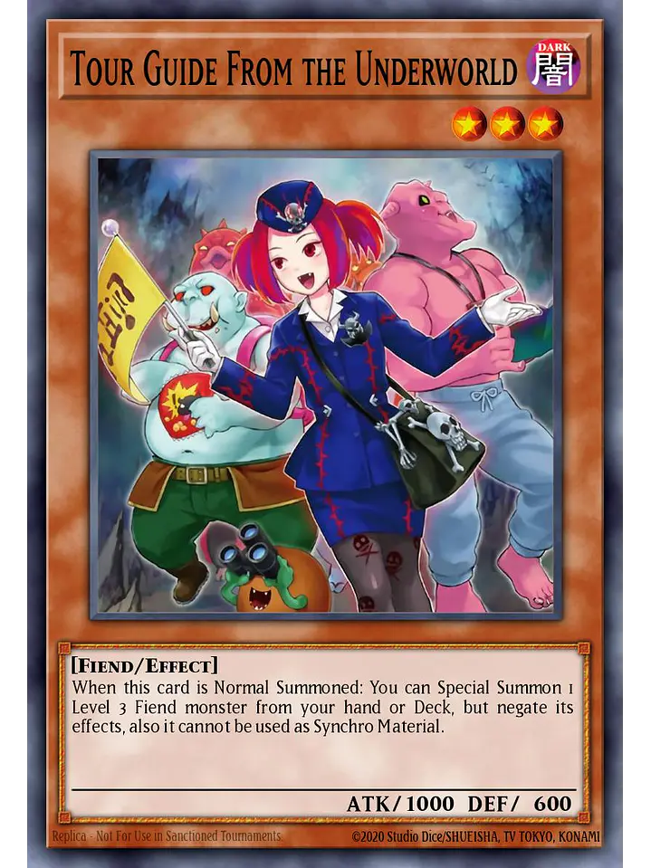 Tour Guide from the Underworld - RA04-EN157 - Platinum Secret Rare 1