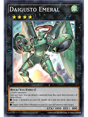 Daigusto Emeral - RA04-EN163 - Platinum Secret Rare