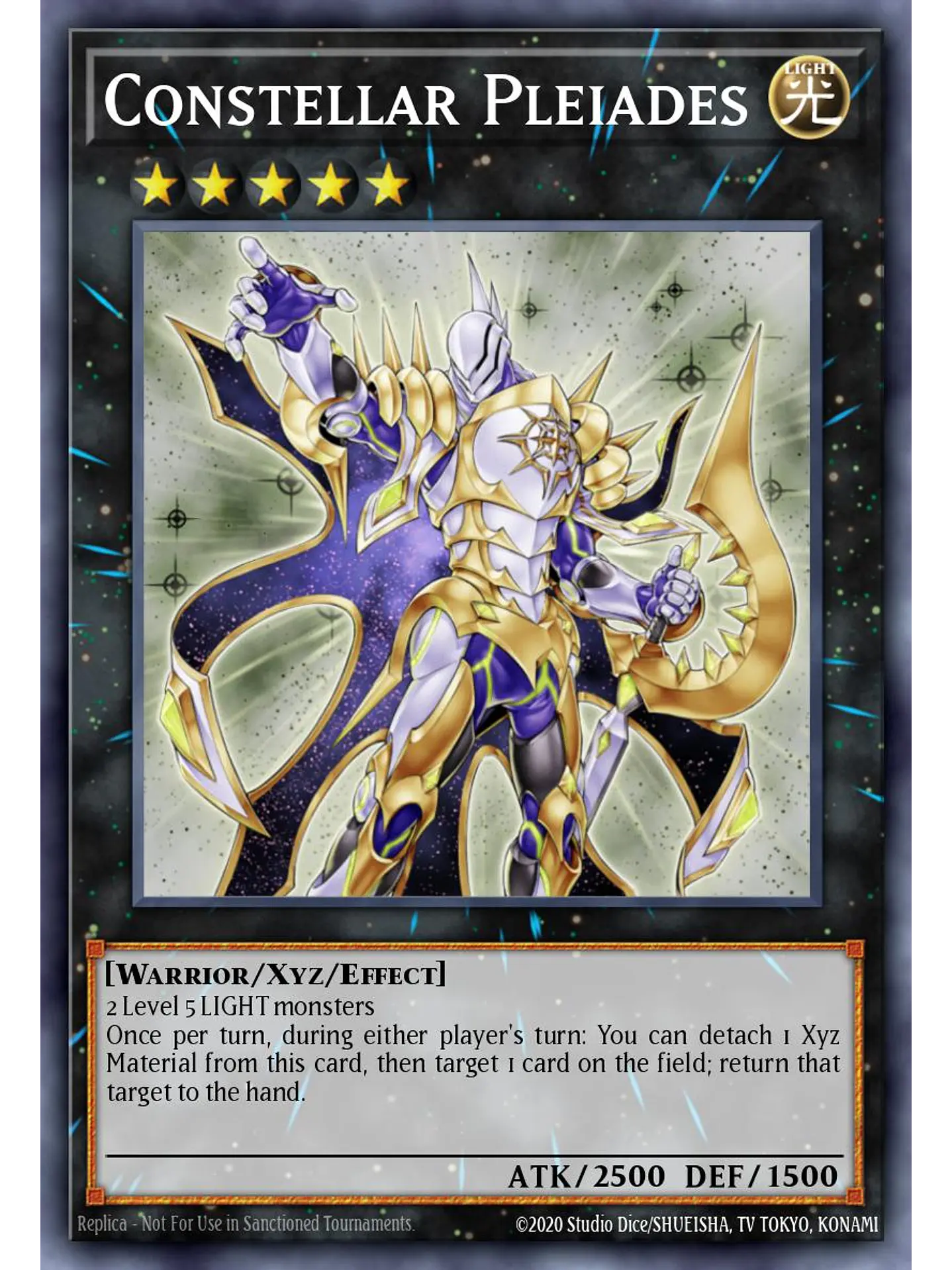 Constellar Pleiades - RA04-EN164 - Platinum Secret Rare 1