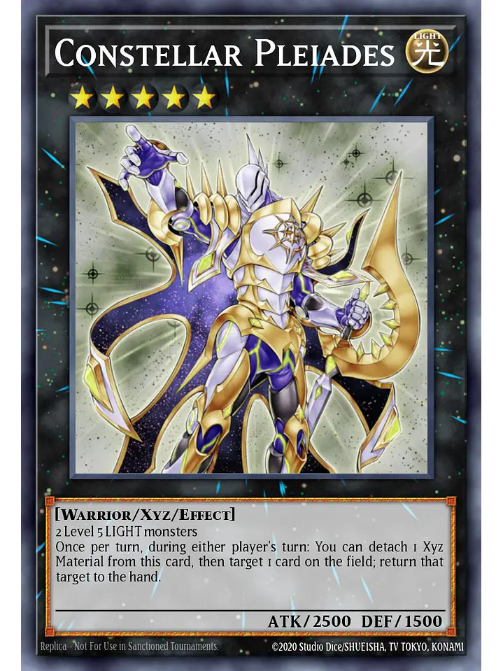 Constellar Pleiades - RA04-EN164 - Platinum Secret Rare 1