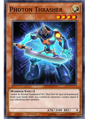 Photon Thrasher - RA04-EN170 - Platinum Secret Rare