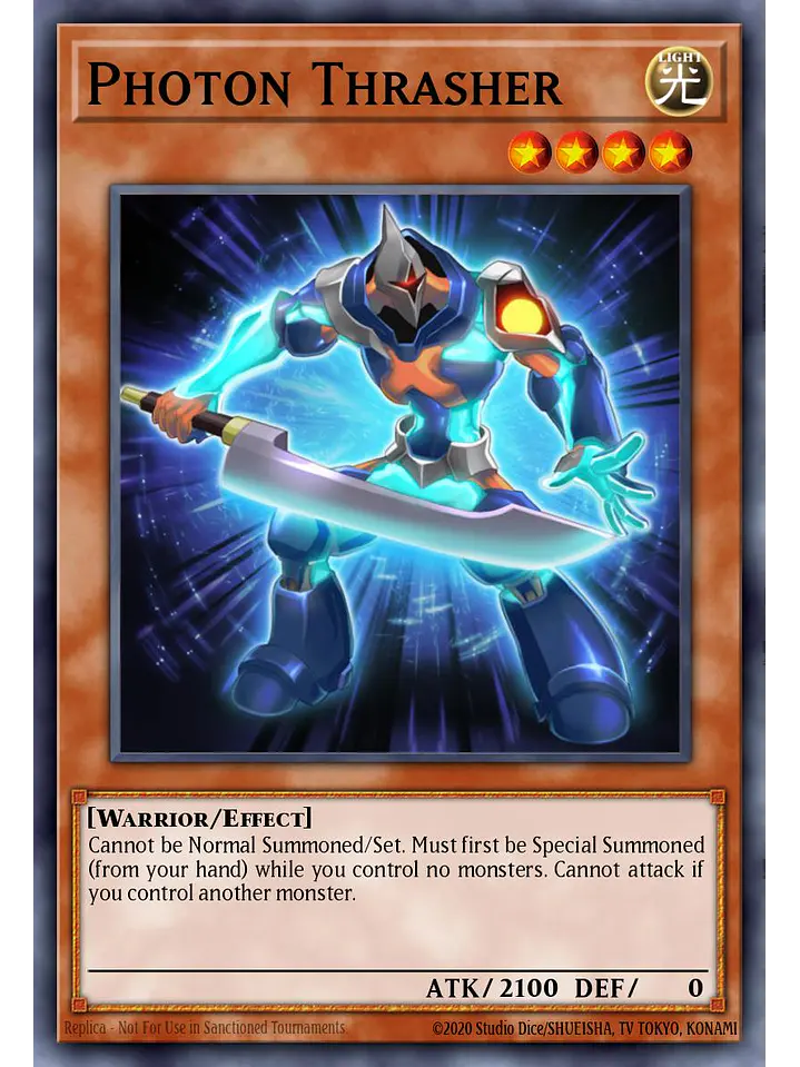 Photon Thrasher - RA04-EN170 - Platinum Secret Rare 1