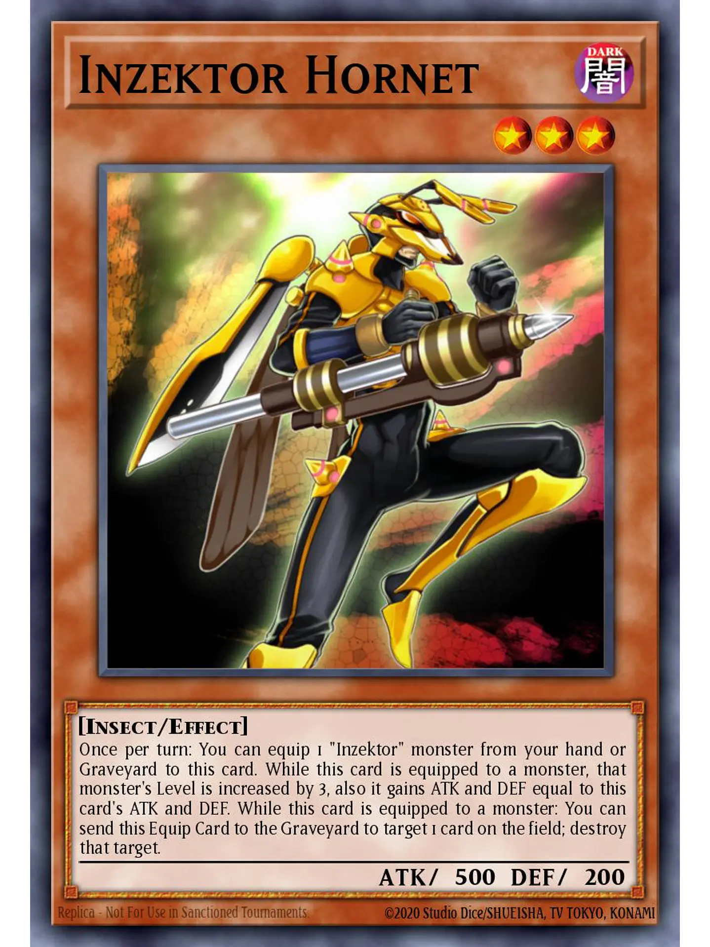 Inzektor Hornet - RA04-EN171 - Platinum Secret Rare 1