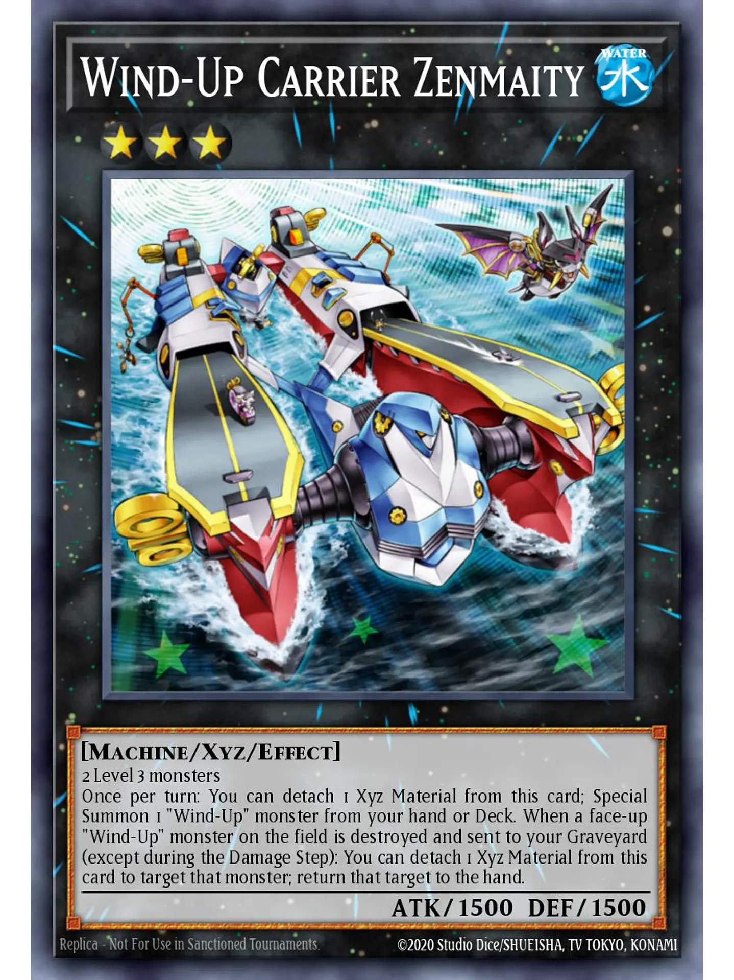 Wind-Up Carrier Zenmaity - RA04-EN175 - Platinum Secret Rare 1