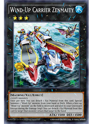 Wind-Up Carrier Zenmaity - RA04-EN175 - Platinum Secret Rare