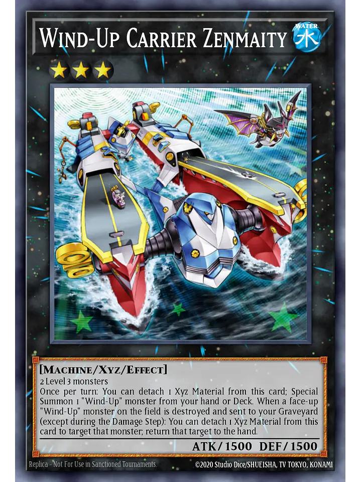 Wind-Up Carrier Zenmaity - RA04-EN175 - Platinum Secret Rare 1