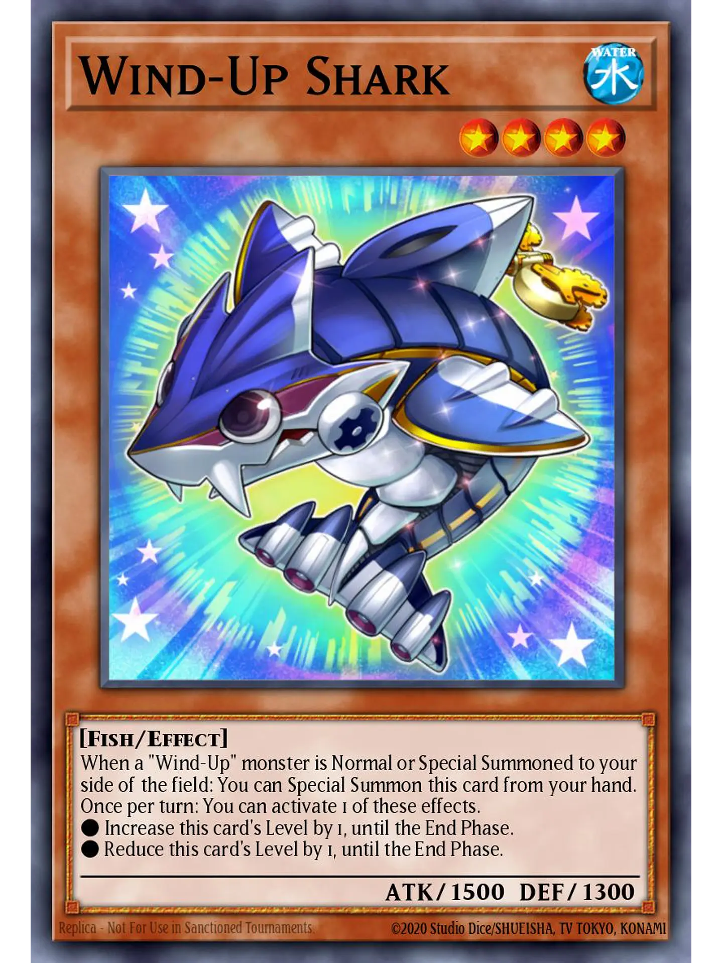 Wind-Up Shark - RA04-EN180 - Platinum Secret Rare 1