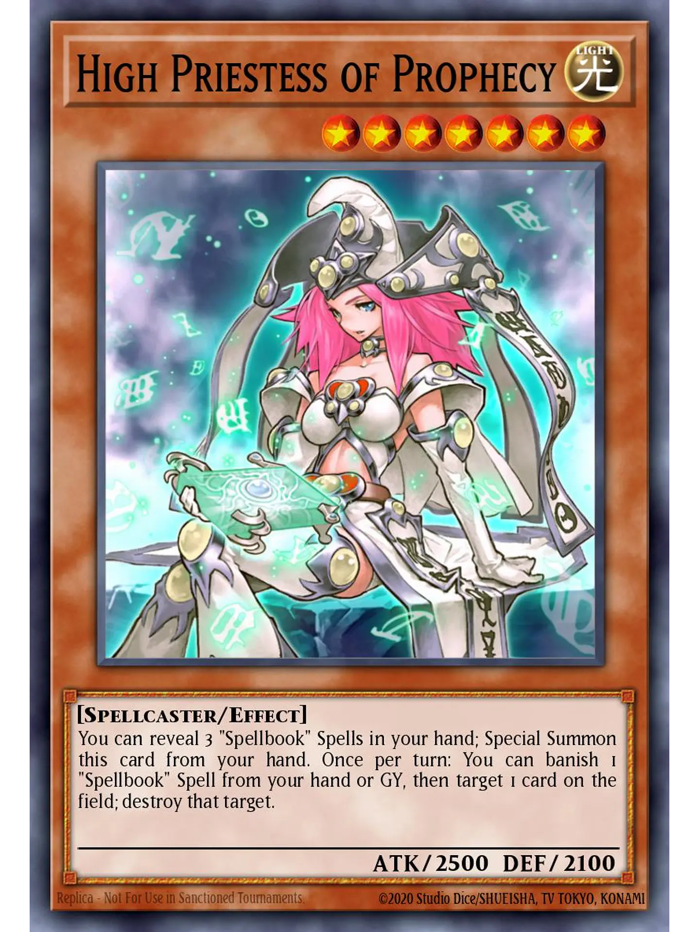 High Priestess of Prophecy - RA04-EN184 - Platinum Secret Rare 1
