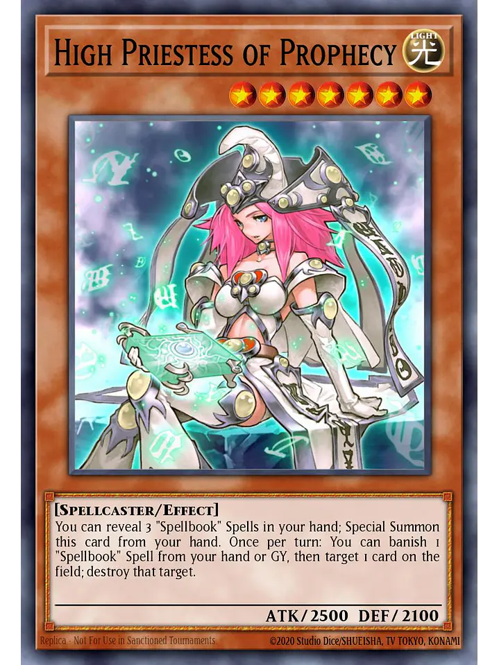 High Priestess of Prophecy - RA04-EN184 - Platinum Secret Rare 1