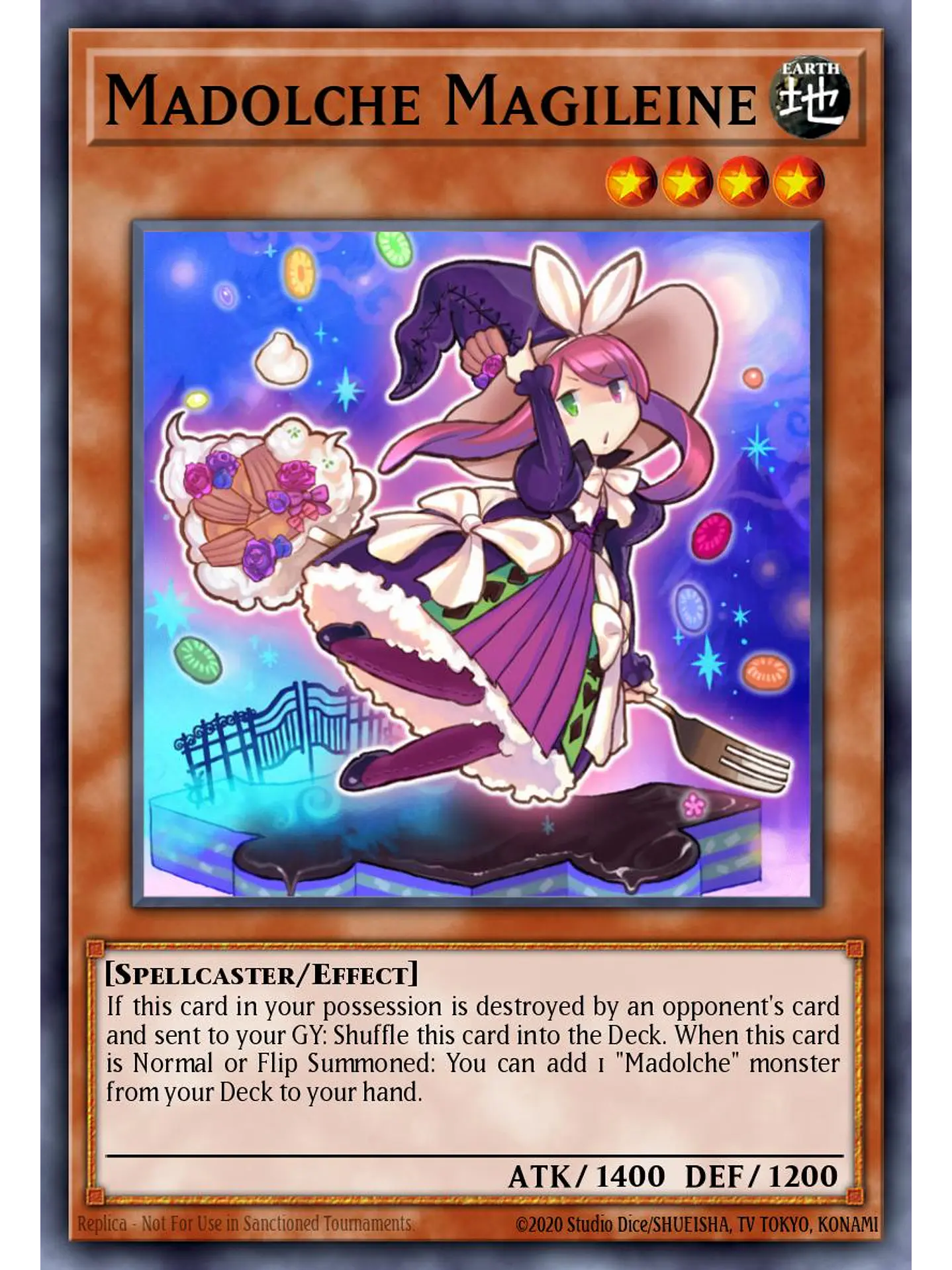 Madolche Magileine - RA04-EN185 - Platinum Secret Rare 1