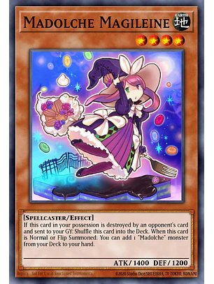Madolche Magileine - RA04-EN185 - Platinum Secret Rare