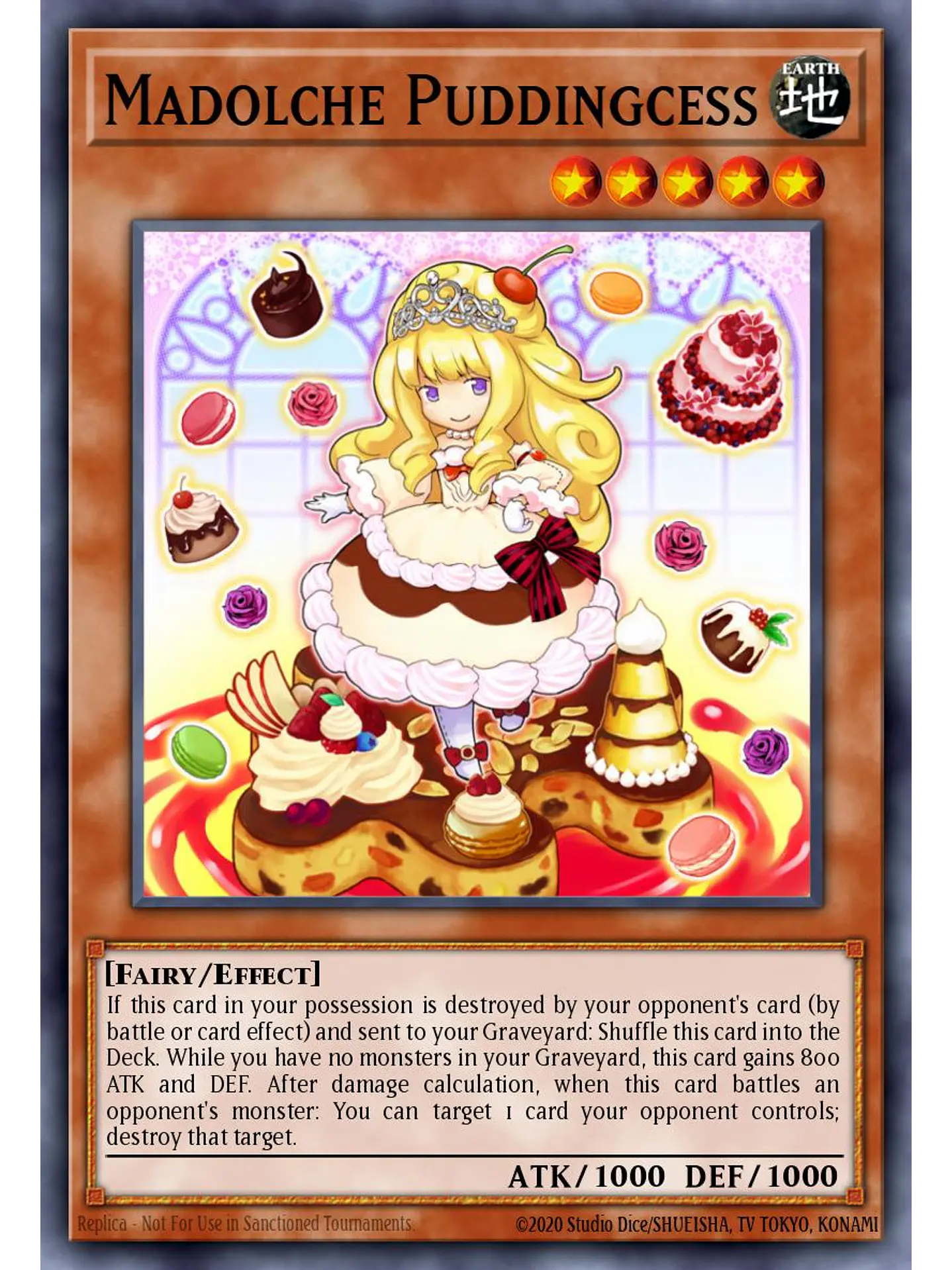 Madolche Puddingcess - RA04-EN186 - Platinum Secret Rare 1