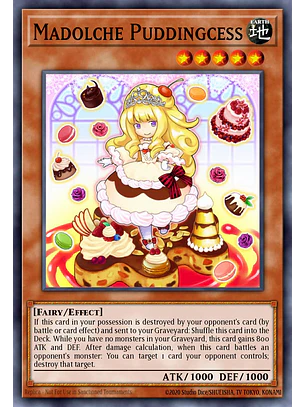 Madolche Puddingcess - RA04-EN186 - Platinum Secret Rare