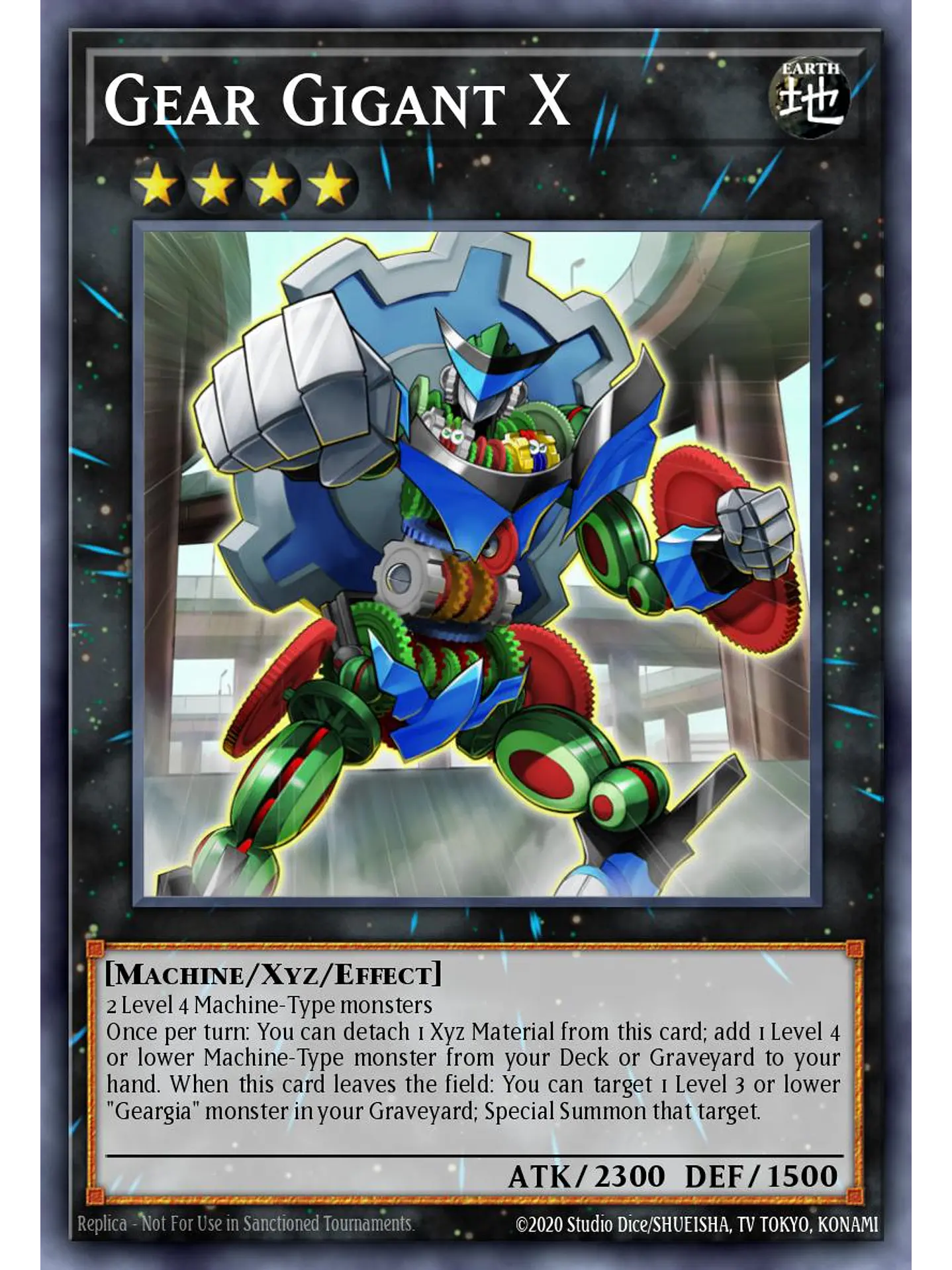Gear Gigant X - RA04-EN188 - Platinum Secret Rare 1
